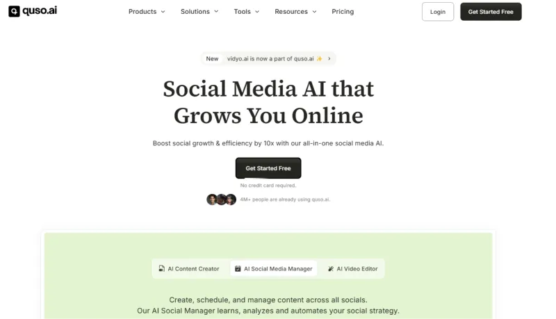 Quso.AI Review: Social Media Management